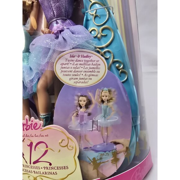 Barbie in the 12 Dancing Princesses Dolls Hadley & Isla New In Box 2006 Mattel - Picture 9 of 14